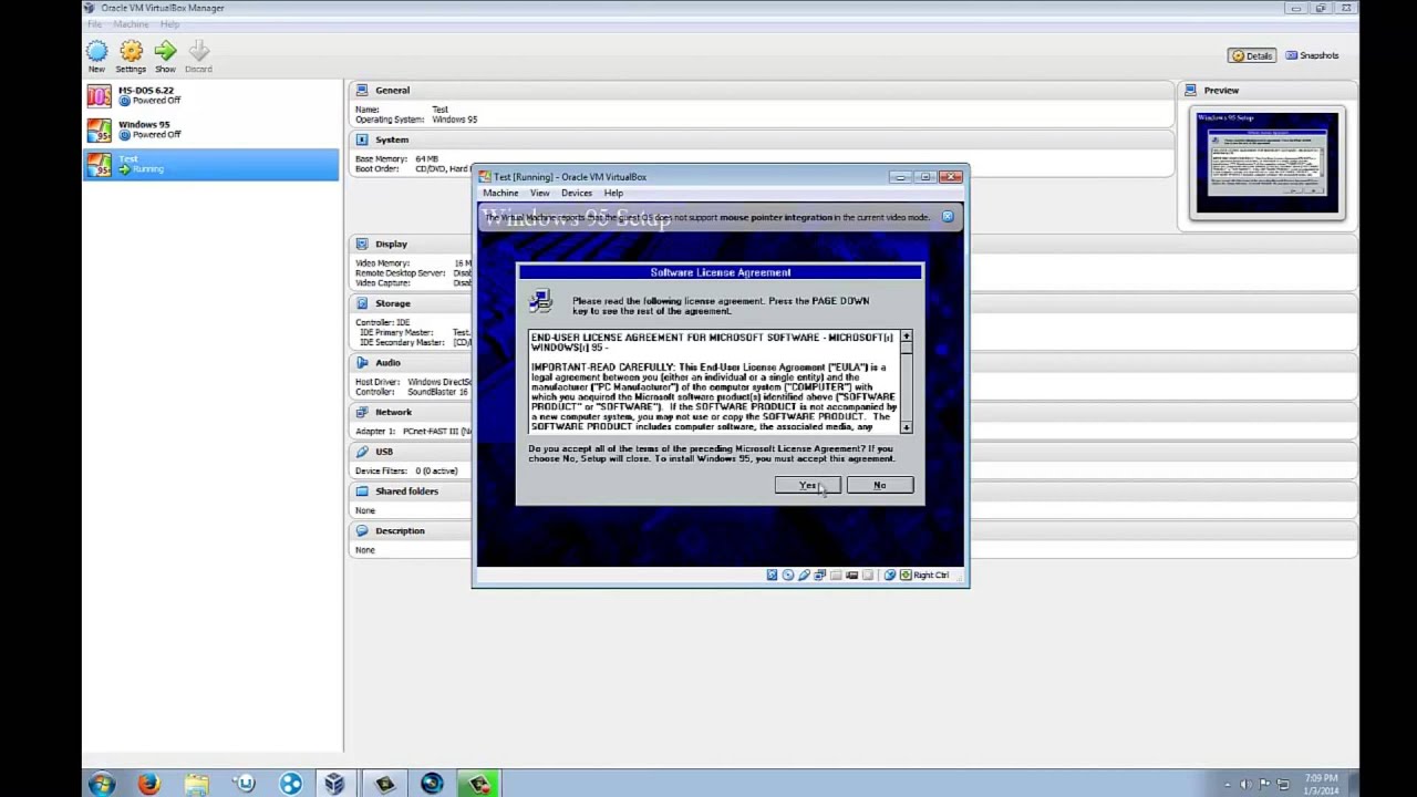 Windows 95 Iso Virtualbox Guest